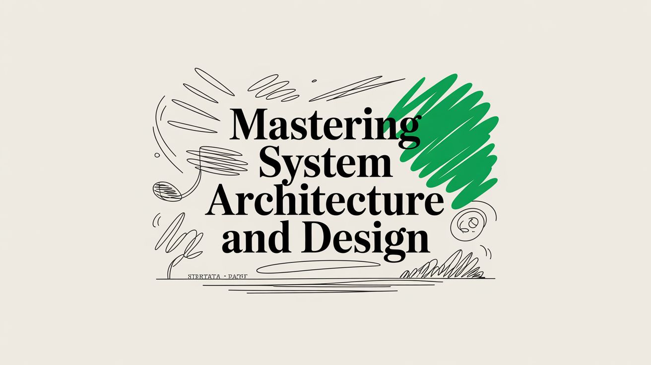 Mastering System Architecture and Design