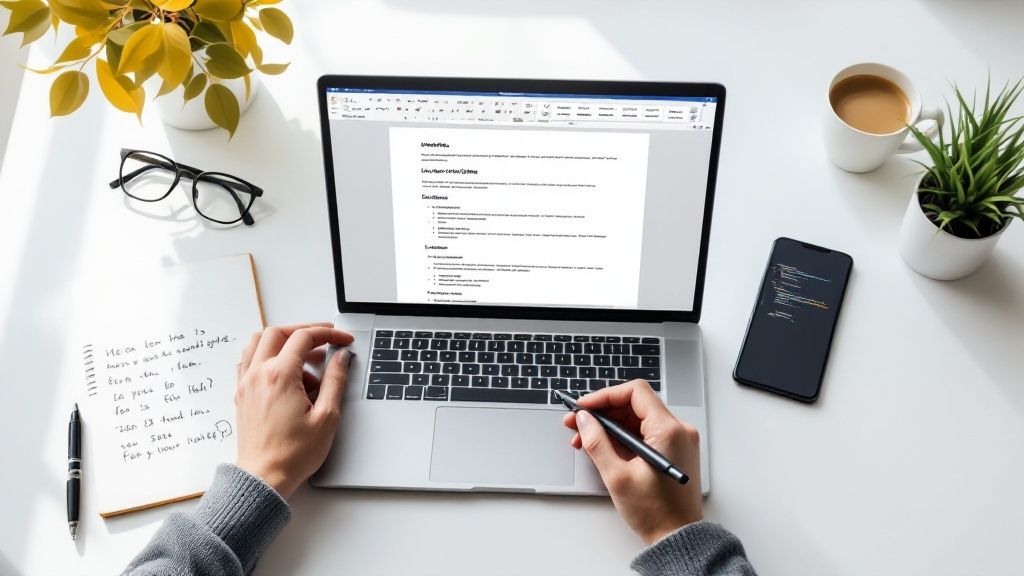 Create a Software Documentation Template Word – Easy & Professional