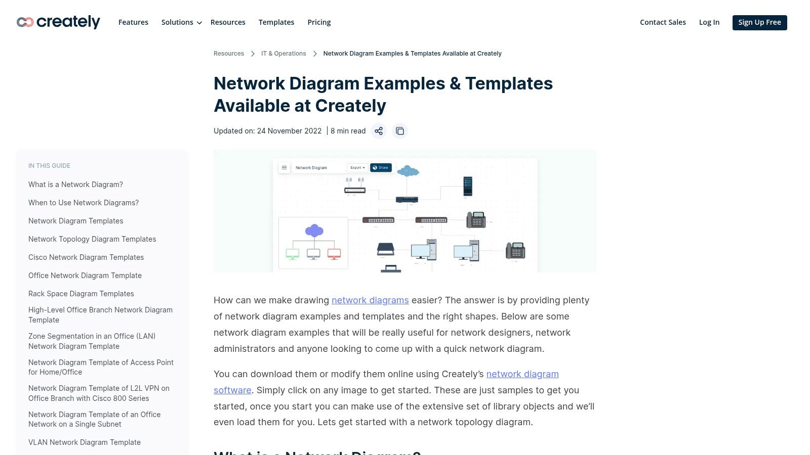 12 Best Network Diagram Template Resources for 2025 4 Creately