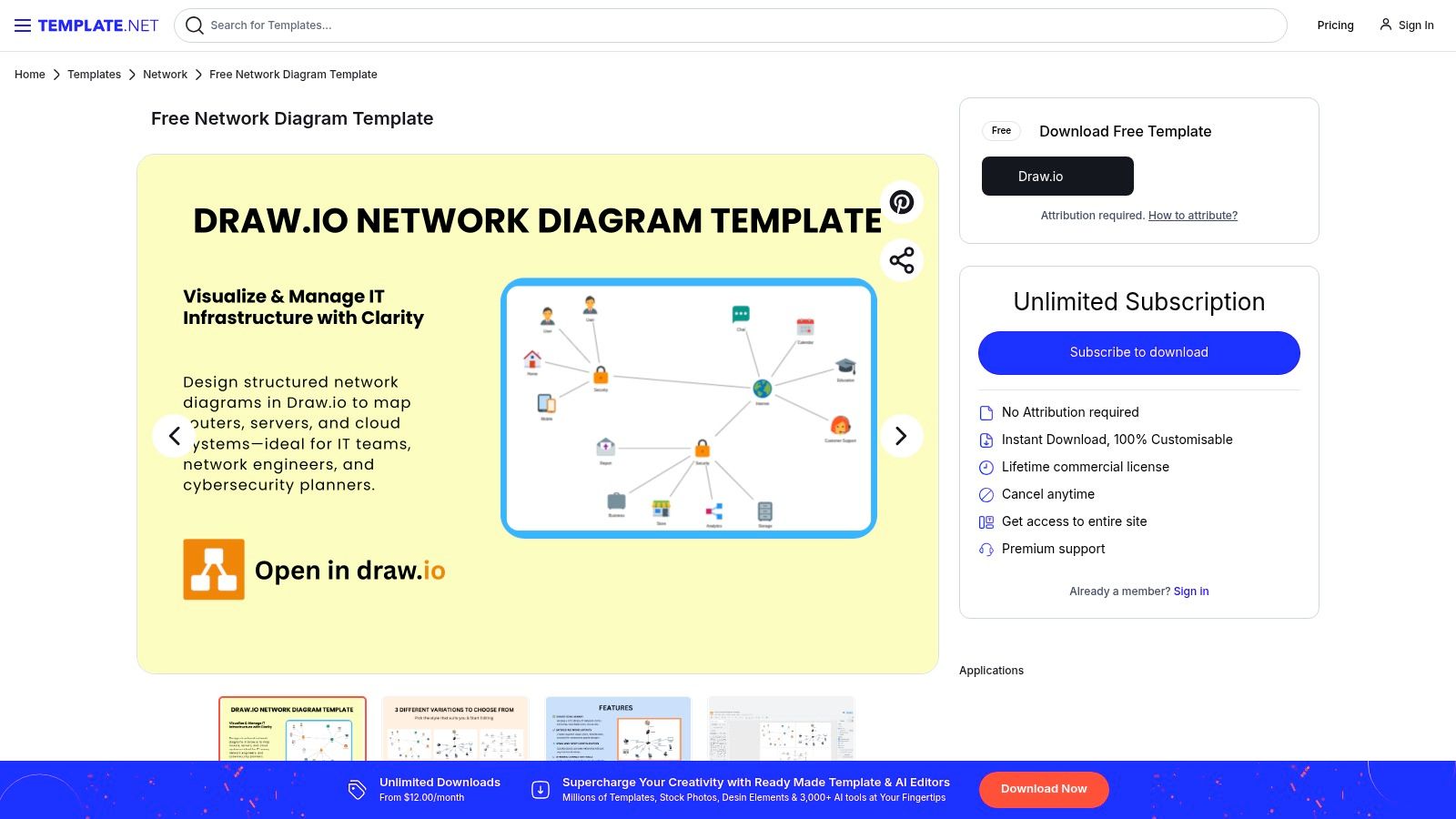 12 Best Network Diagram Template Resources for 2025 11 Draw.io