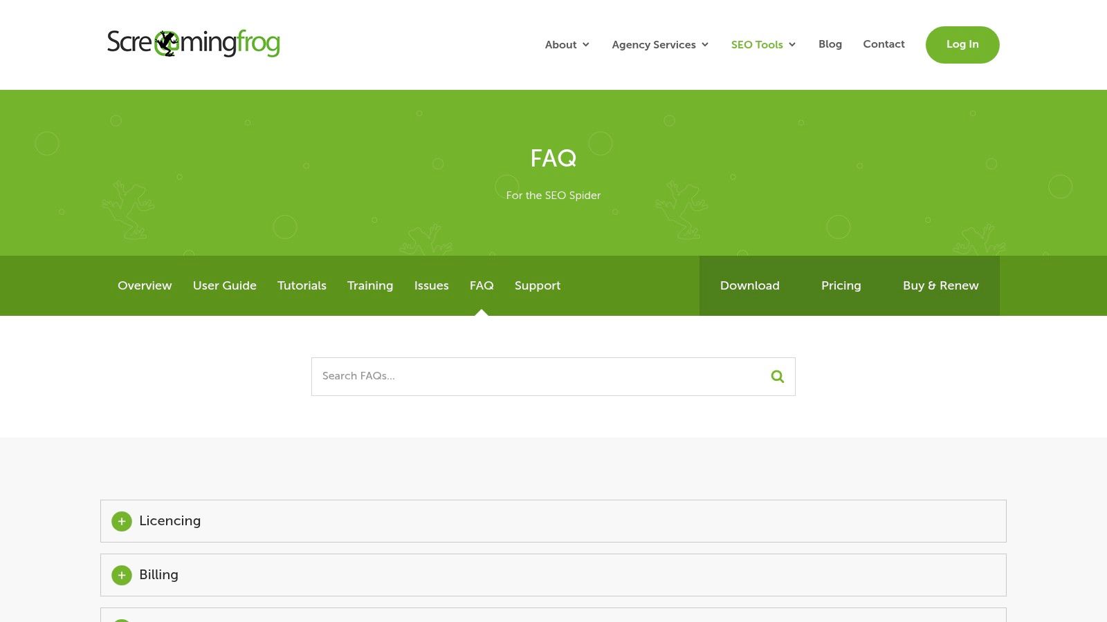 Screaming Frog SEO Spider