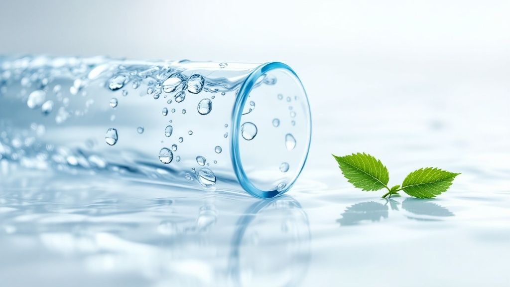 Sustainable construction pipes being inspected on a modern building site in the UAE