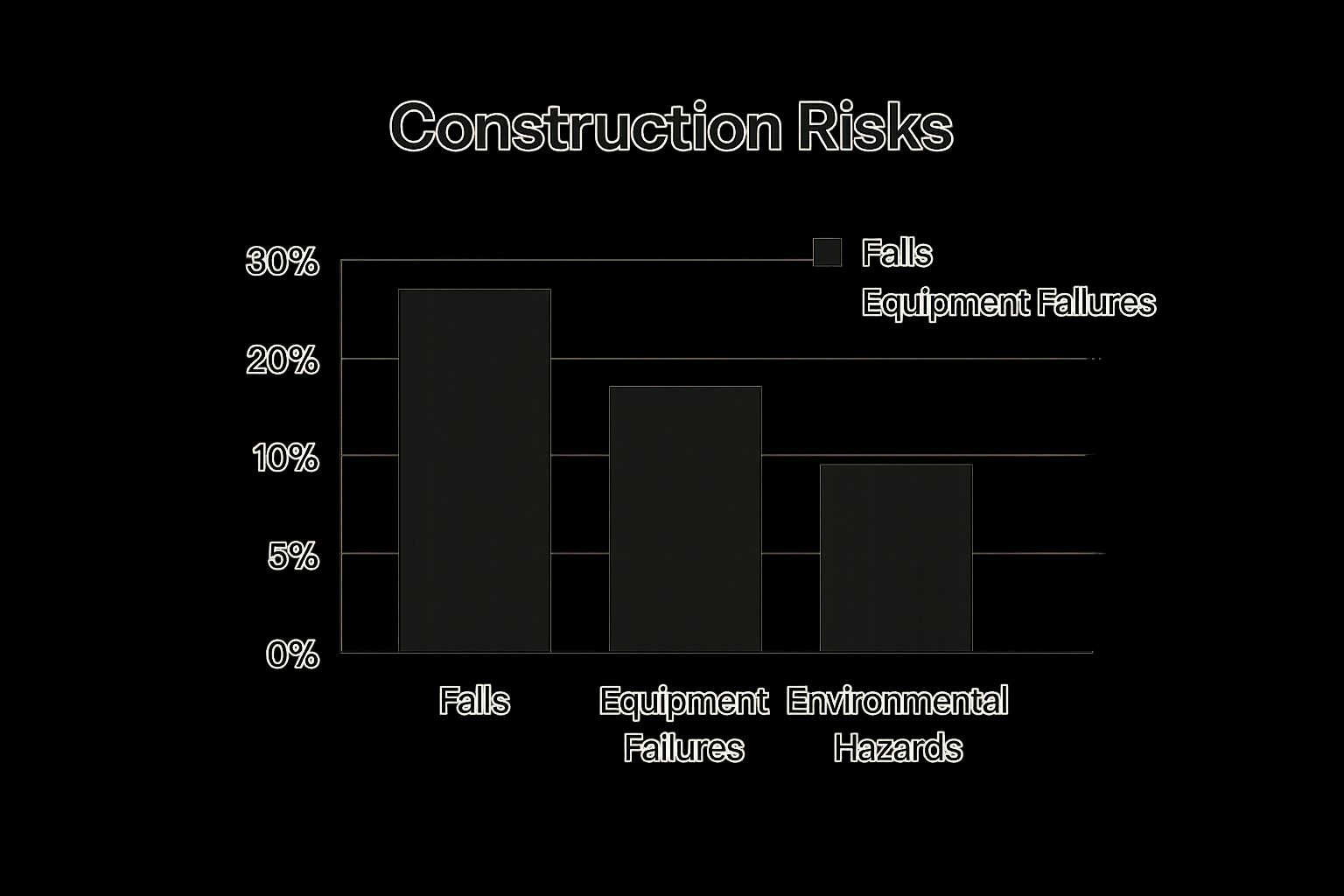 Infographic about construction risk assessment template