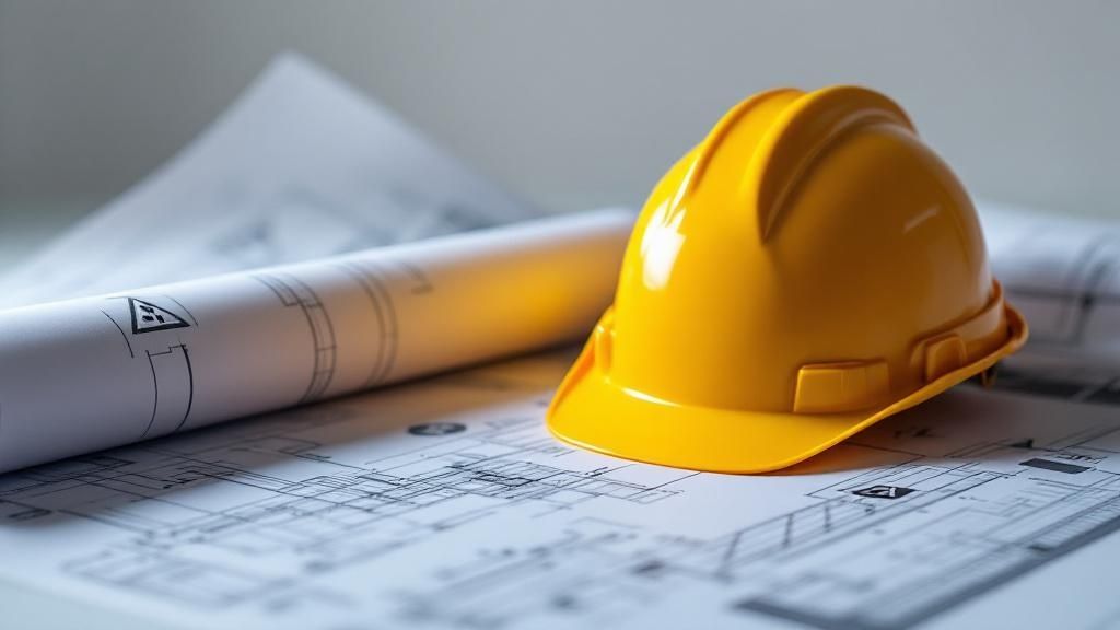 Project Manager Looking at Plans
