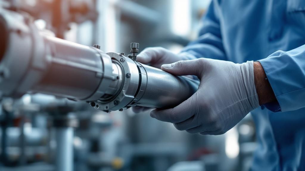 Installation of pipe connectors