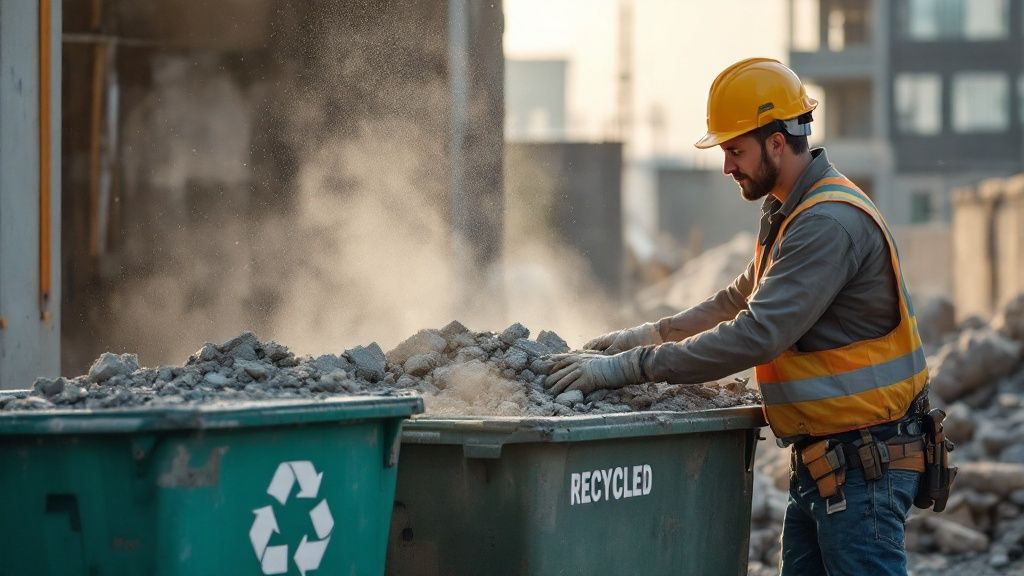واقع مخلفات البناء في الإمارات