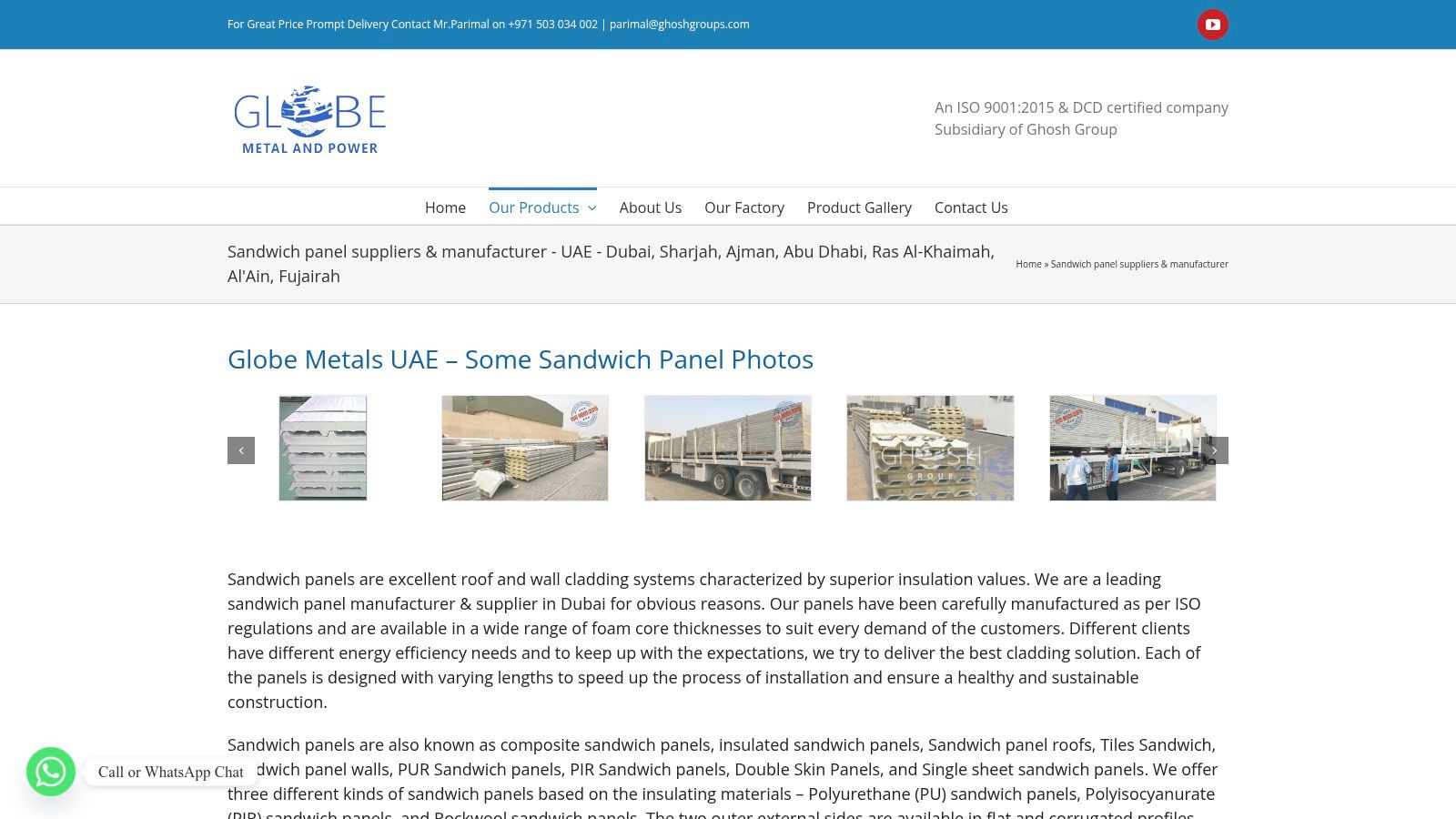 Globe Metals and Power FZE