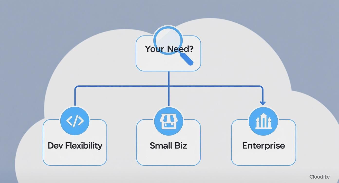 Infographic about cloud content management systems