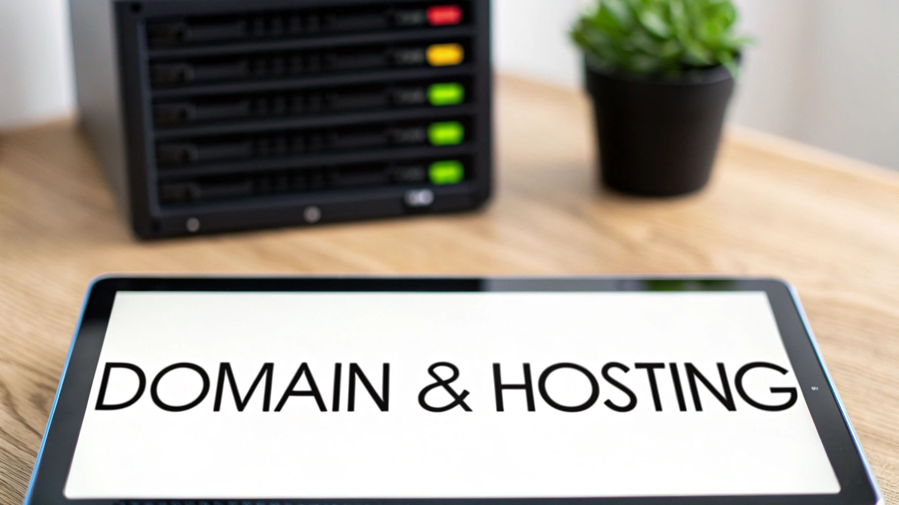 Domain registered and hosting server