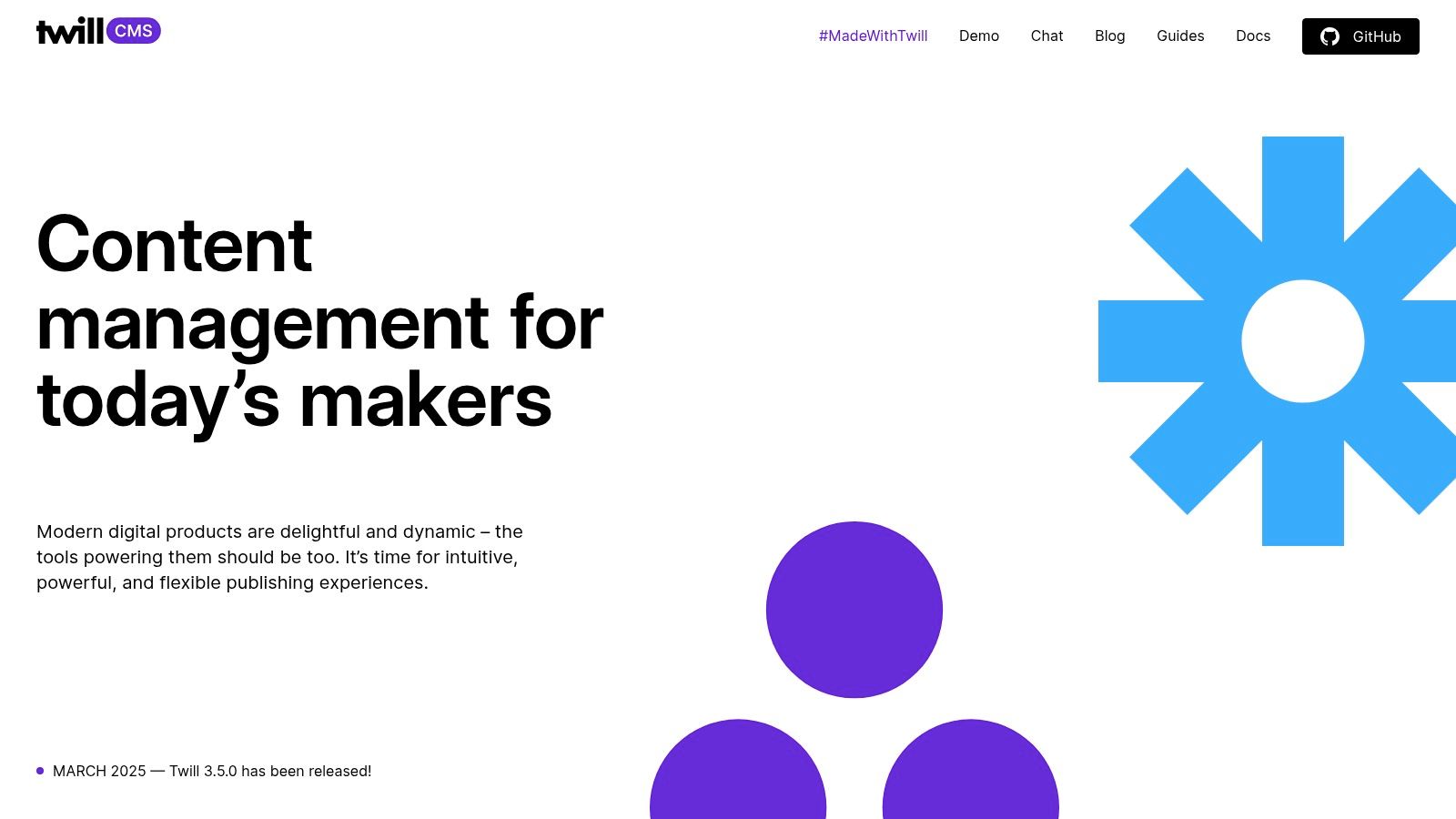 10. Twill: The Developer-First CMS Toolkit