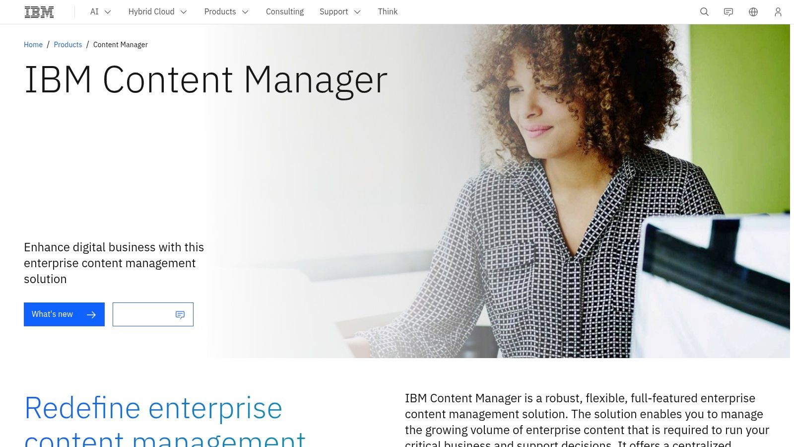 IBM – FileNet Content Manager / IBM Content Manager