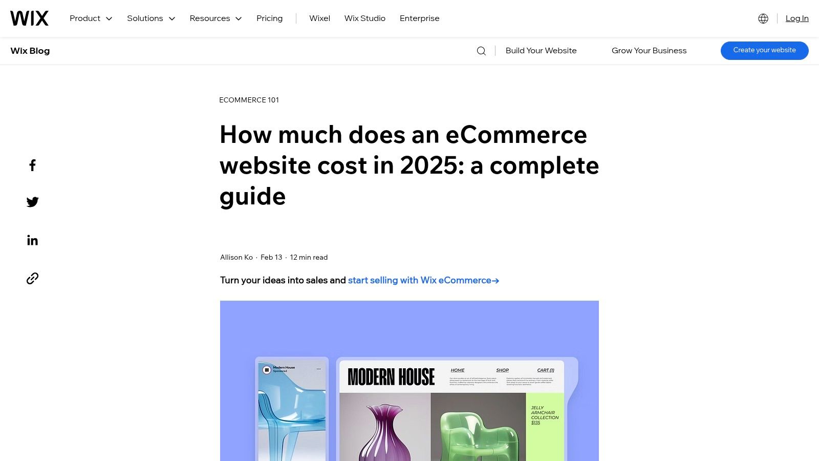 Wix eCommerce