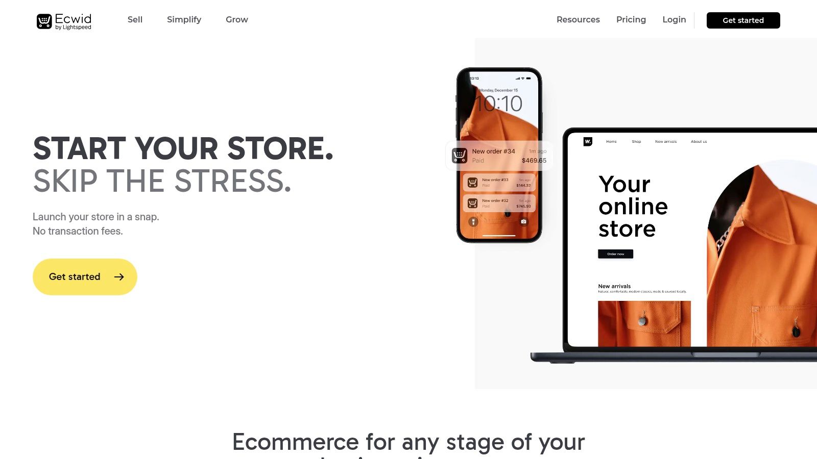 Ecwid by Lightspeed