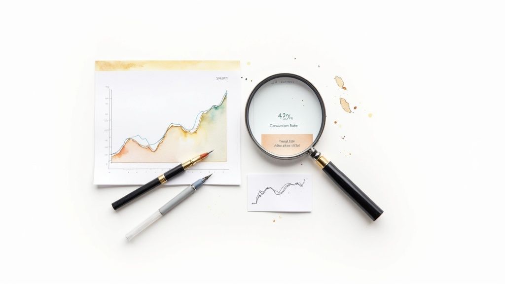 Un cruscotto con vari indicatori KPI che misurano le performance aziendali