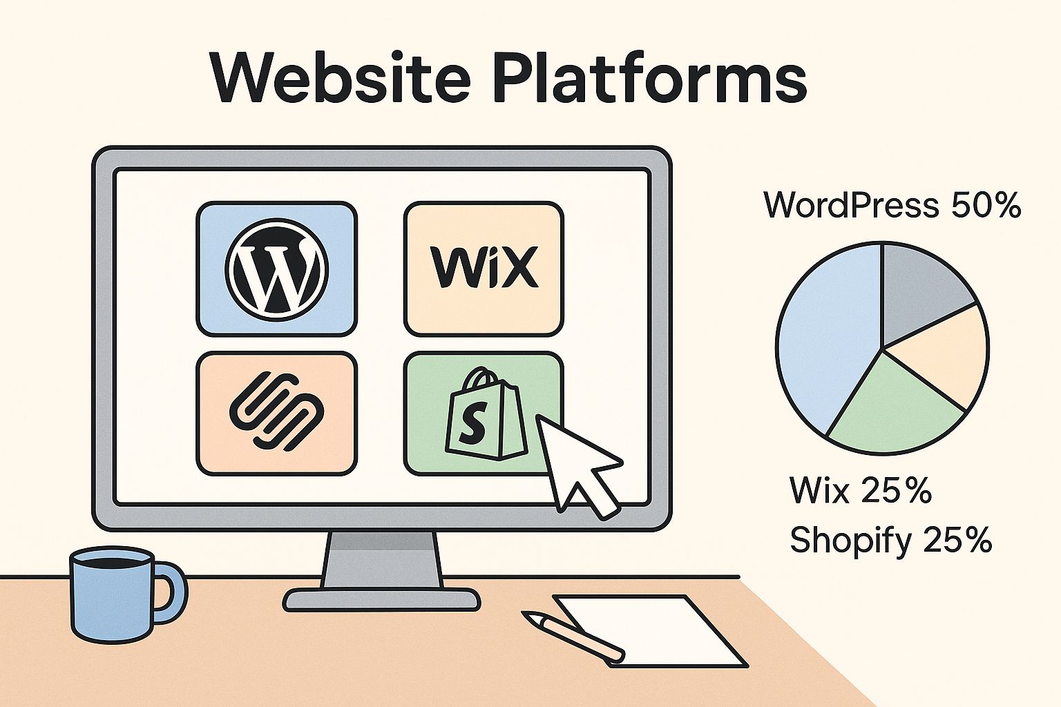 Infographic about how to create a digital portfolio