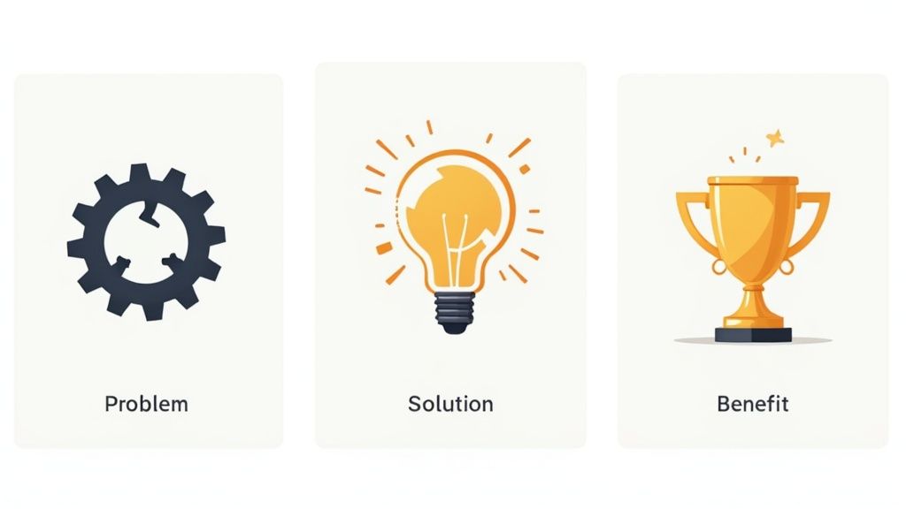 The Problem-Solution-Benefit Framework