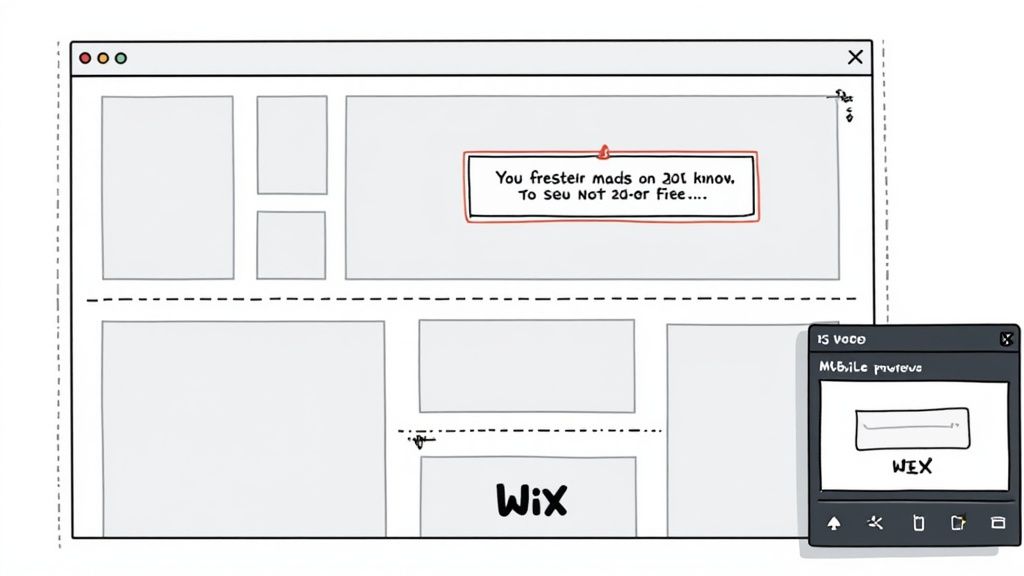 Wix Student Portfolio Website