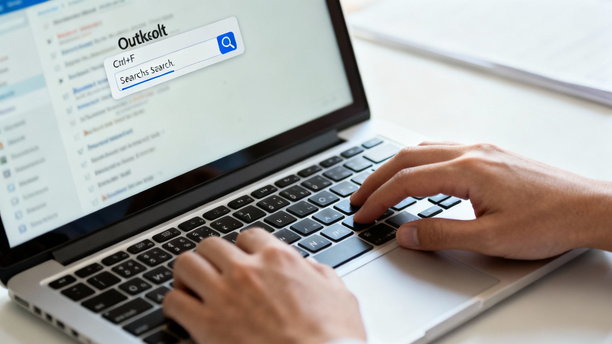 Ctrl + F - Search Outlook (Find)