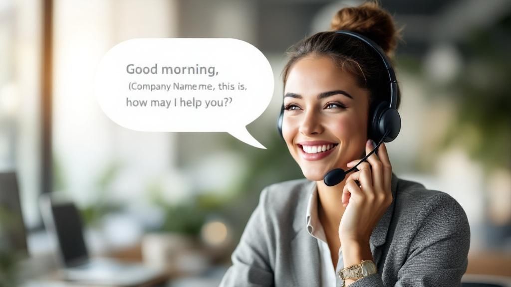 Use a Professional Greeting Formula