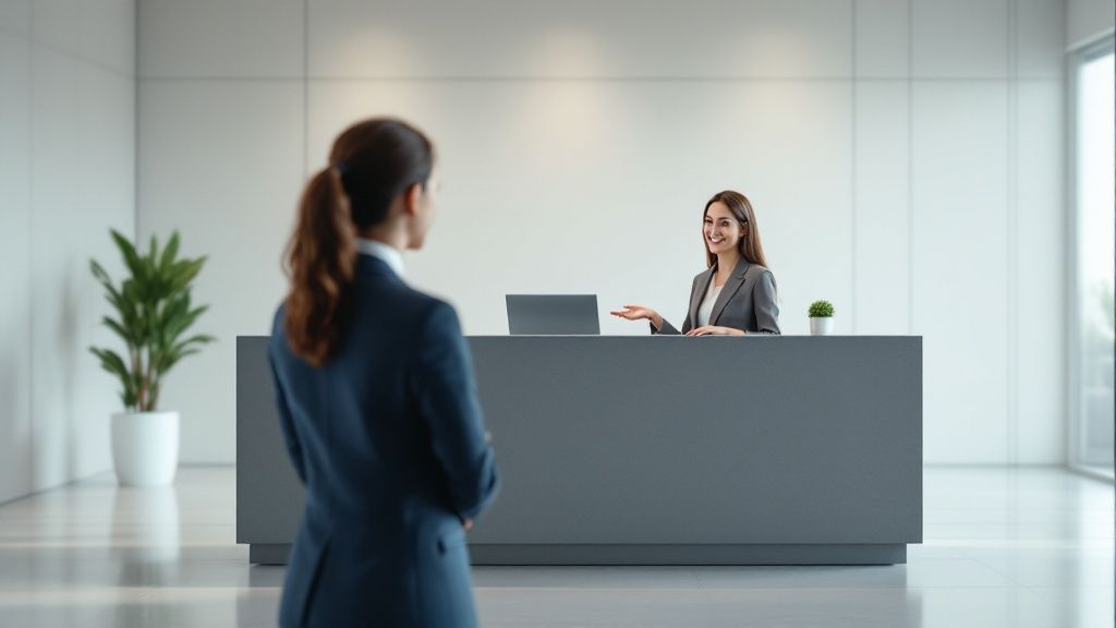 Greeting and Welcoming Visitors
