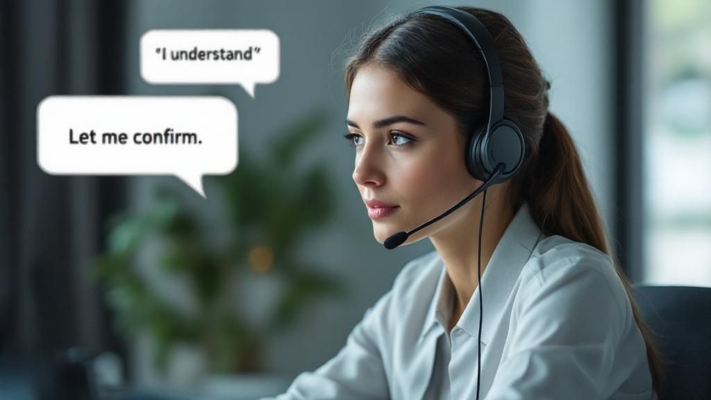Practice Active Listening and Verbal Confirmation