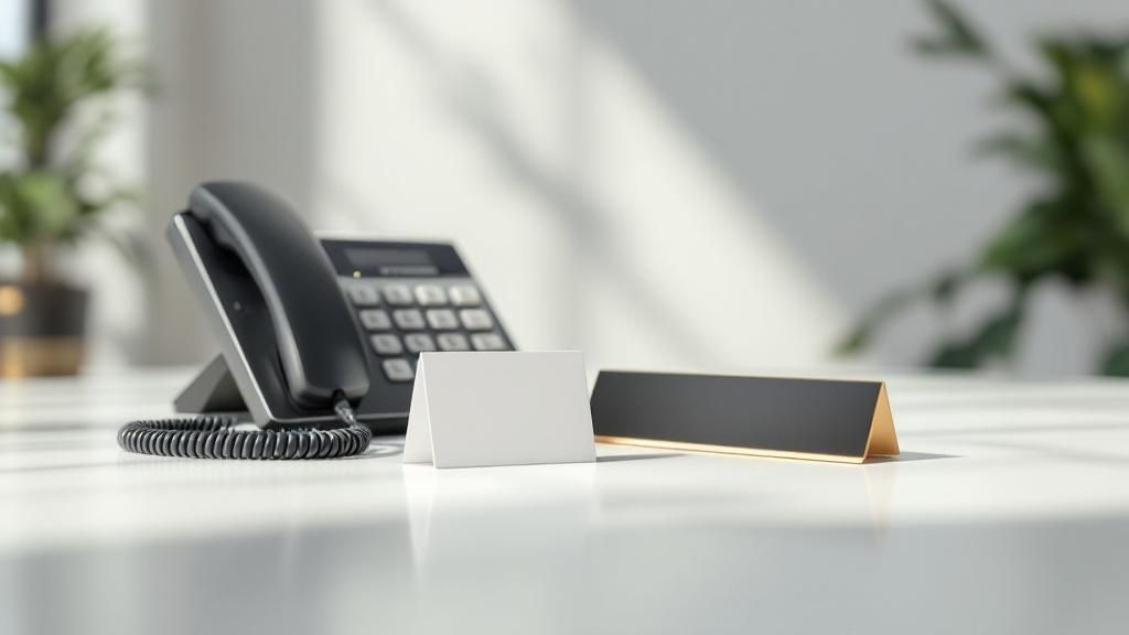 Professional Business Voicemail Template