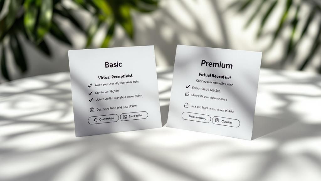 Industry-Specific Virtual Receptionist Pricing