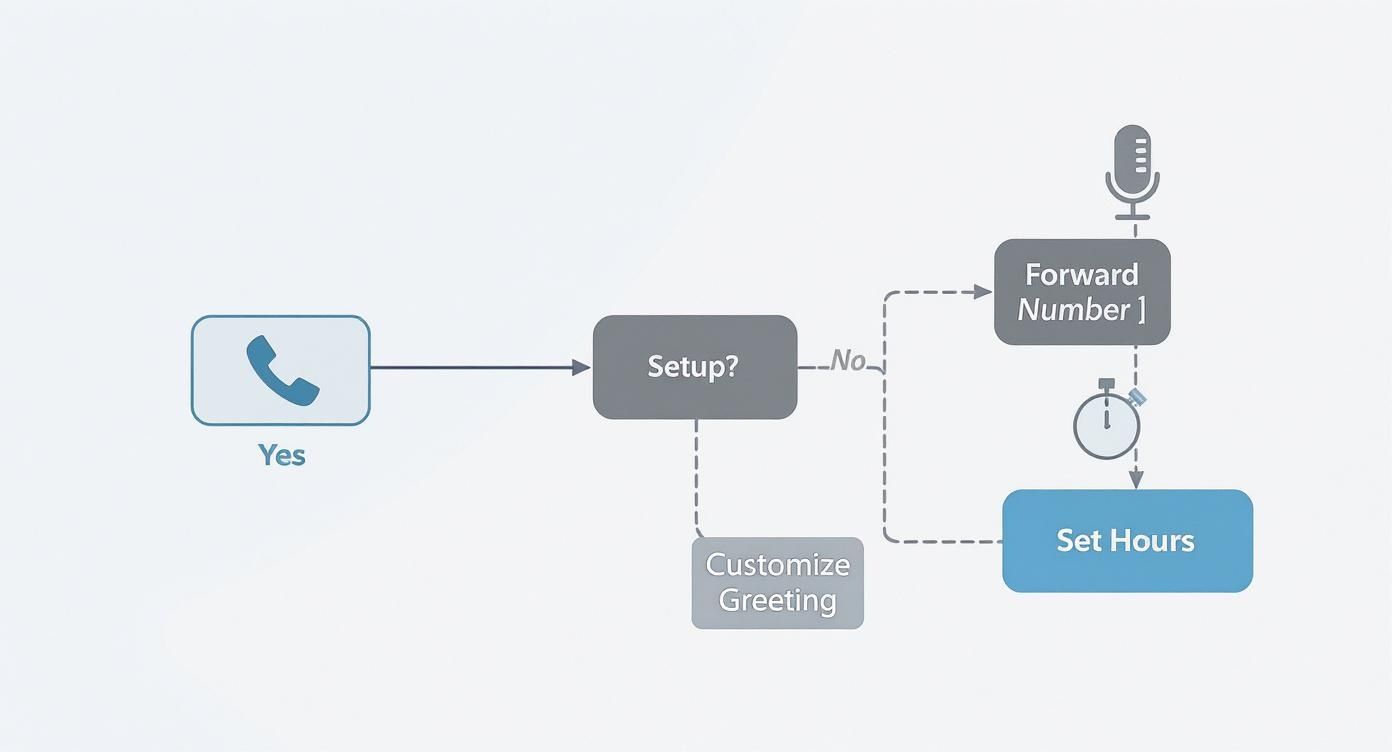 Infographic about never miss a call again