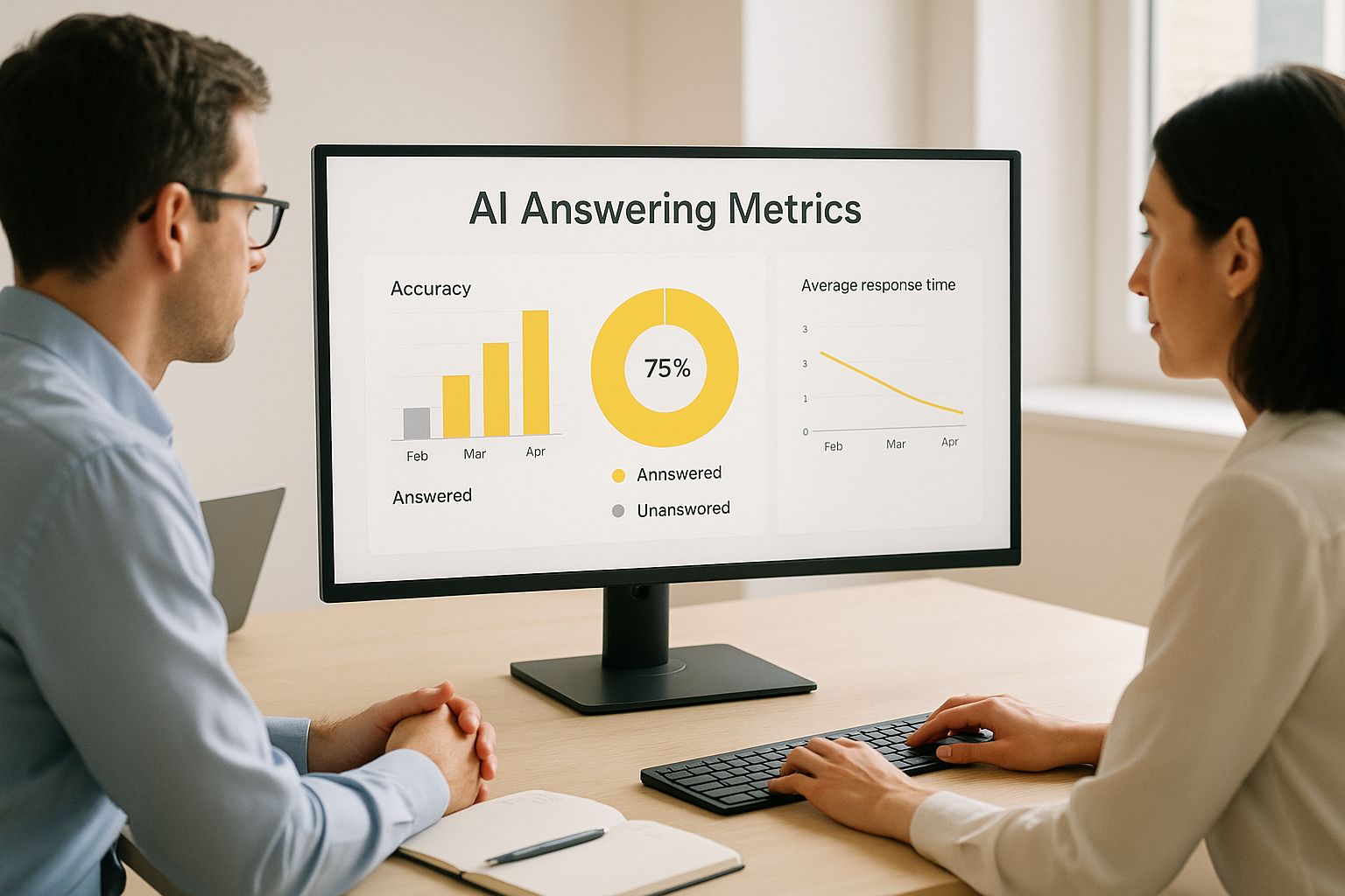 Infographic about ai answering service