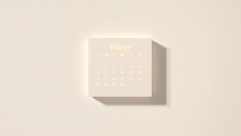 T - Go to Today