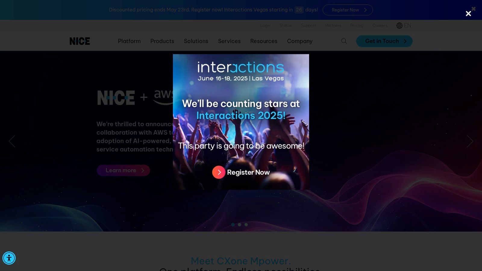 NICE inContact CXone