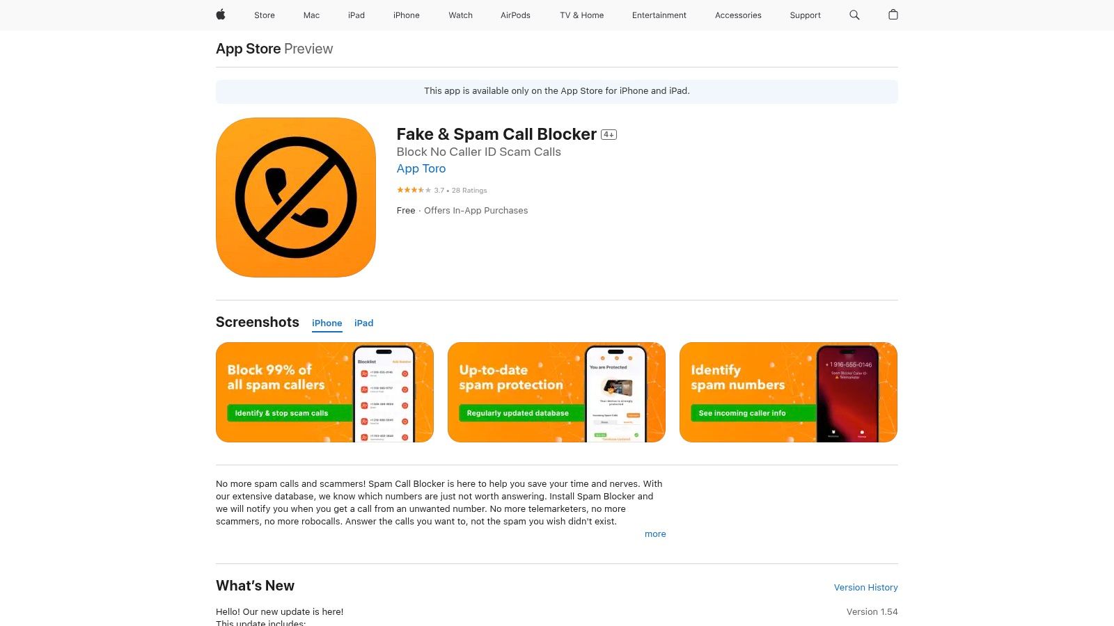 Spam Call Blocker: Stop Scam