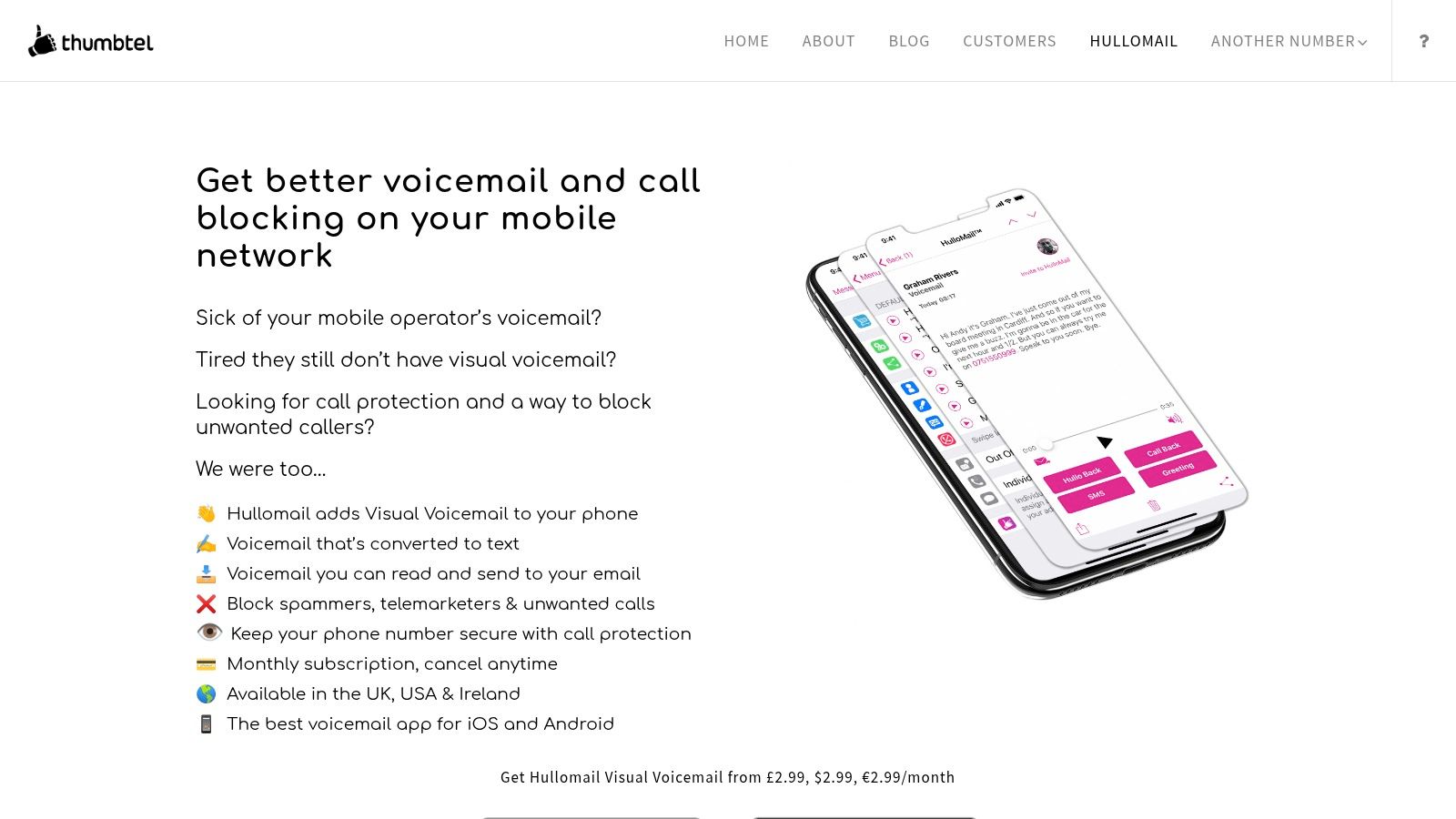 HulloMail by Thumbtel