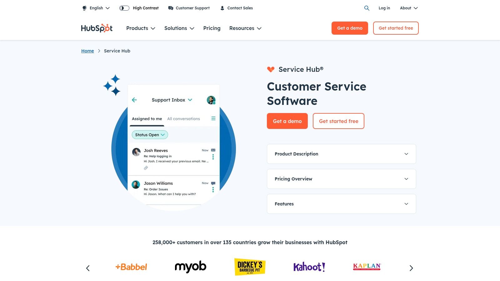 HubSpot Service Hub