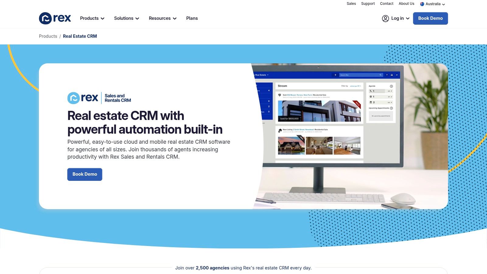 Rex Sales & Rentals CRM
