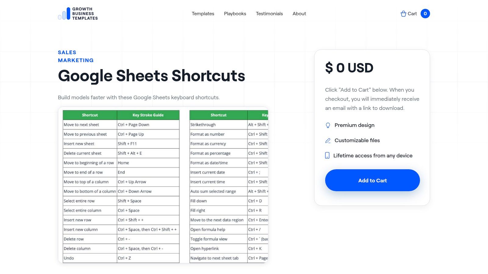 Growth Business Templates