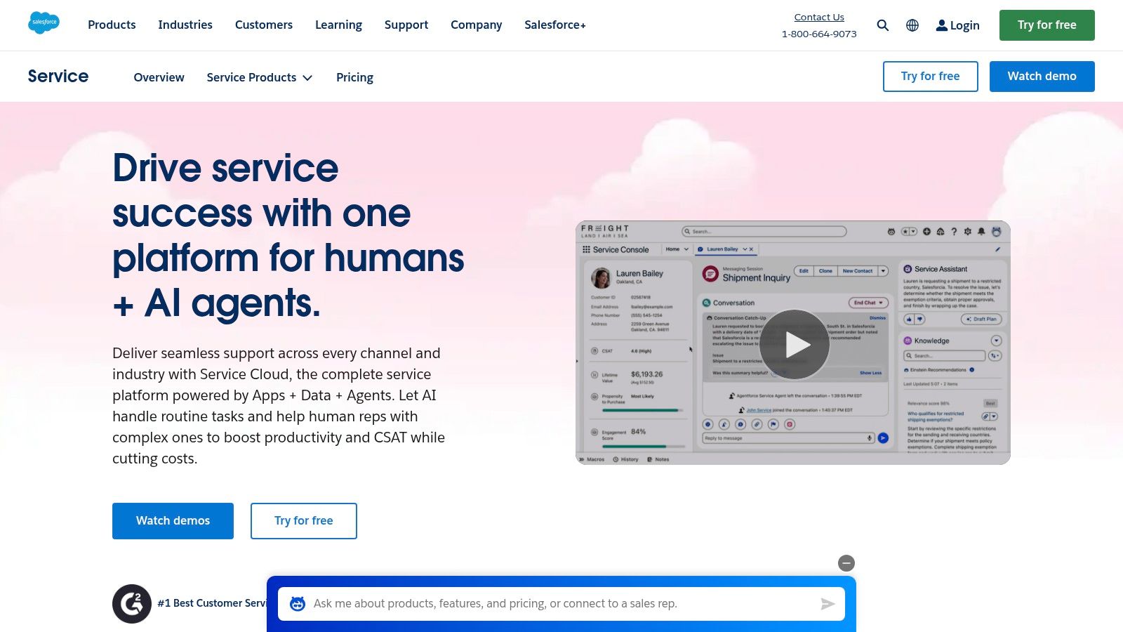Salesforce Service Cloud