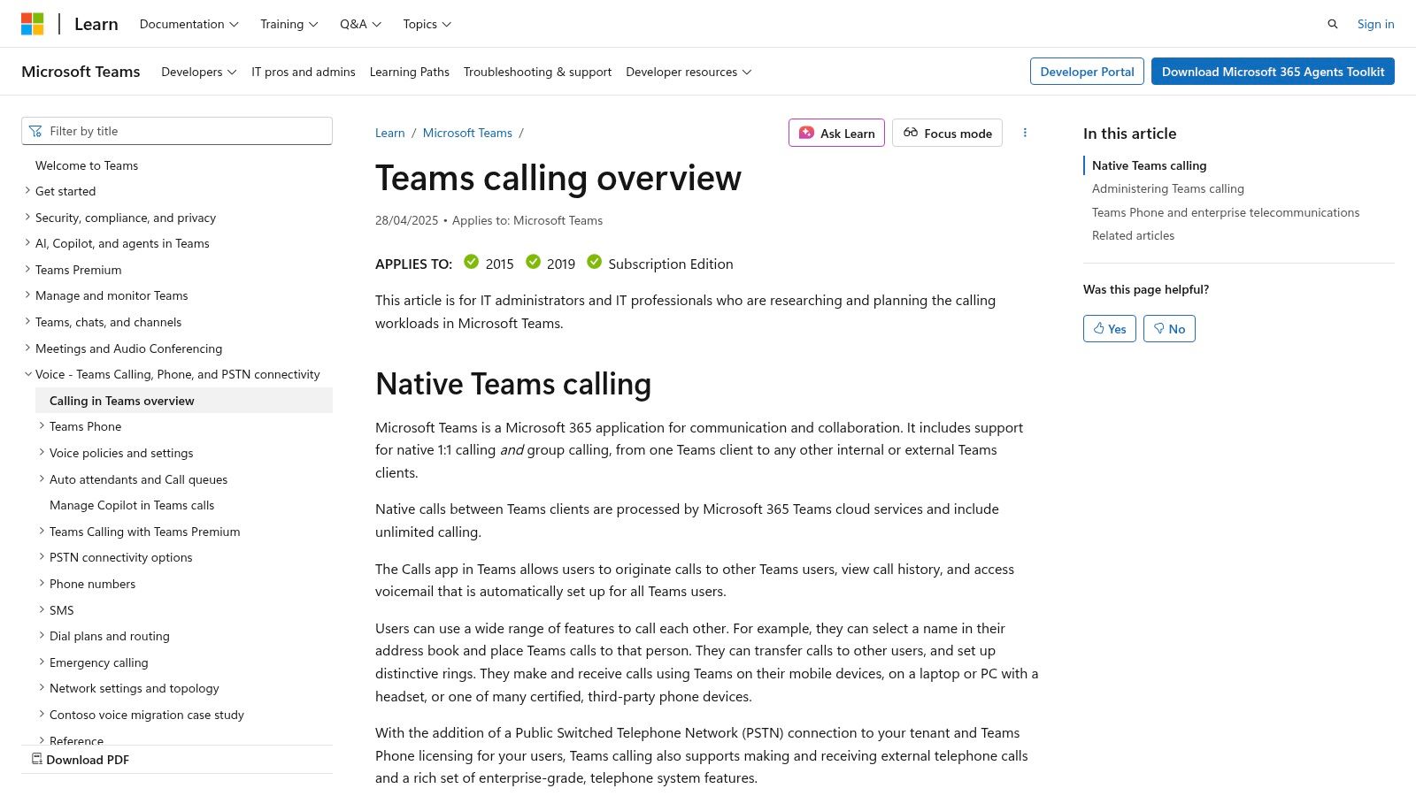 Microsoft Teams Phone