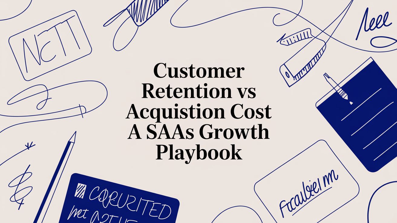 Customer Retention Vs Acquisition Cost A SaaS Growth Playbook ...