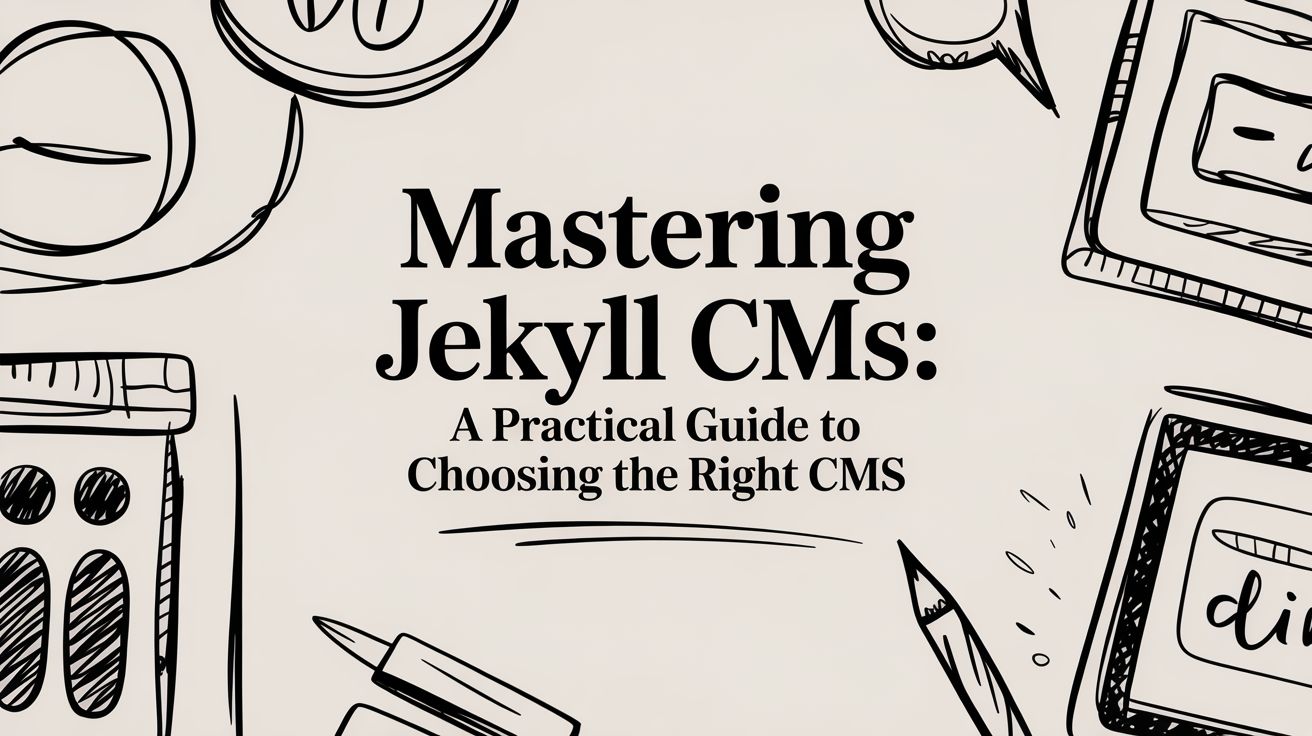 Mastering jekyll cms: A Practical Guide to Choosing the Right CMS ...