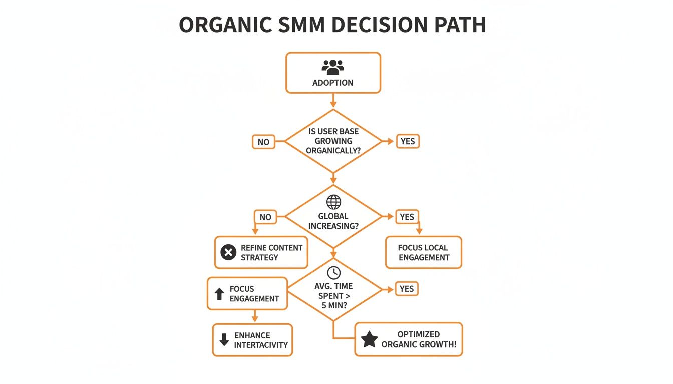 Infographic about social media marketing for small business