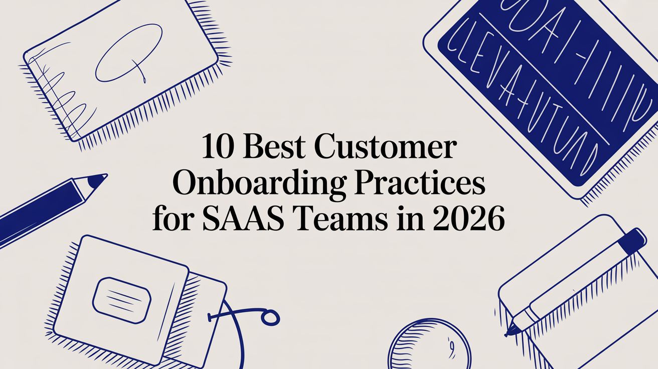 10 Best Customer Onboarding Practices for SaaS Teams in 2026 - LowChurn ...