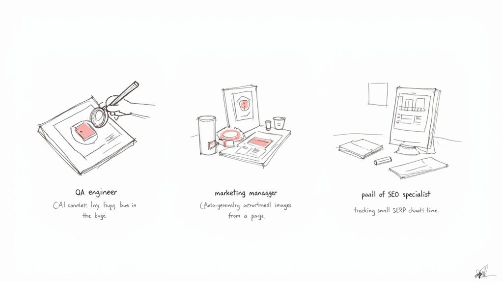 Team Using Screenshot API