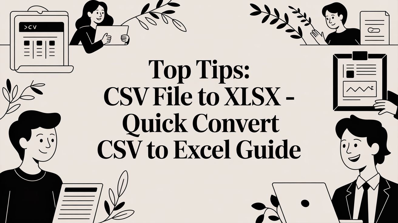 Top Tips: csv file to xlsx - Quick Convert CSV to Excel Guide | Digital ...