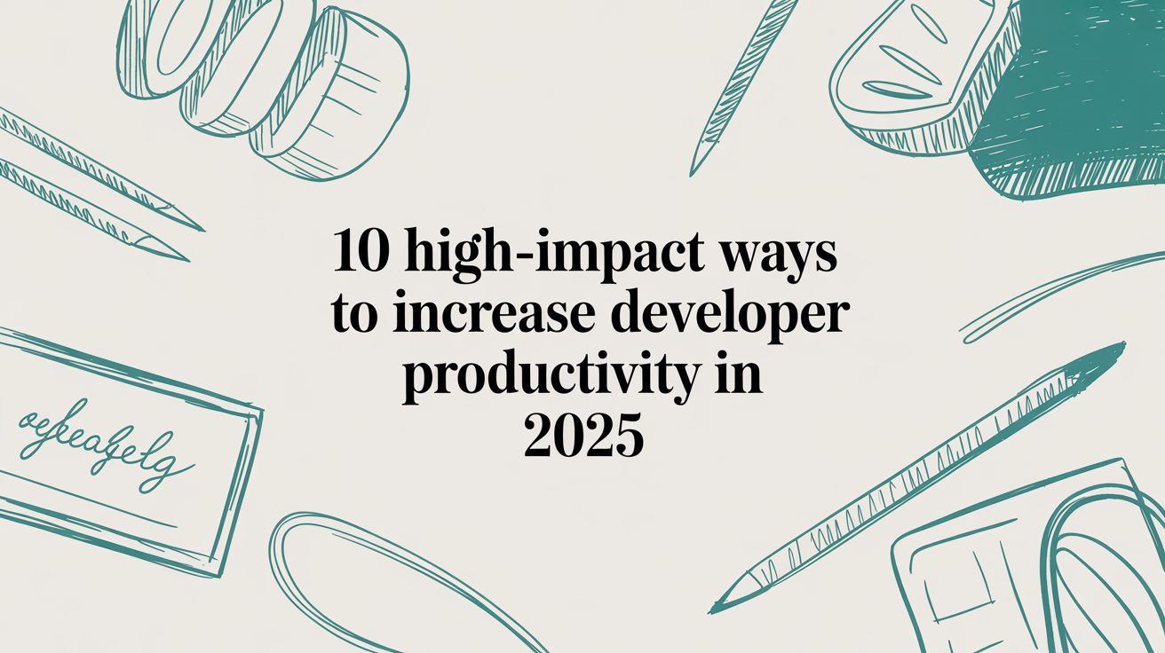 10 High-Impact Ways to Increase Developer Productivity in 2025 ...
