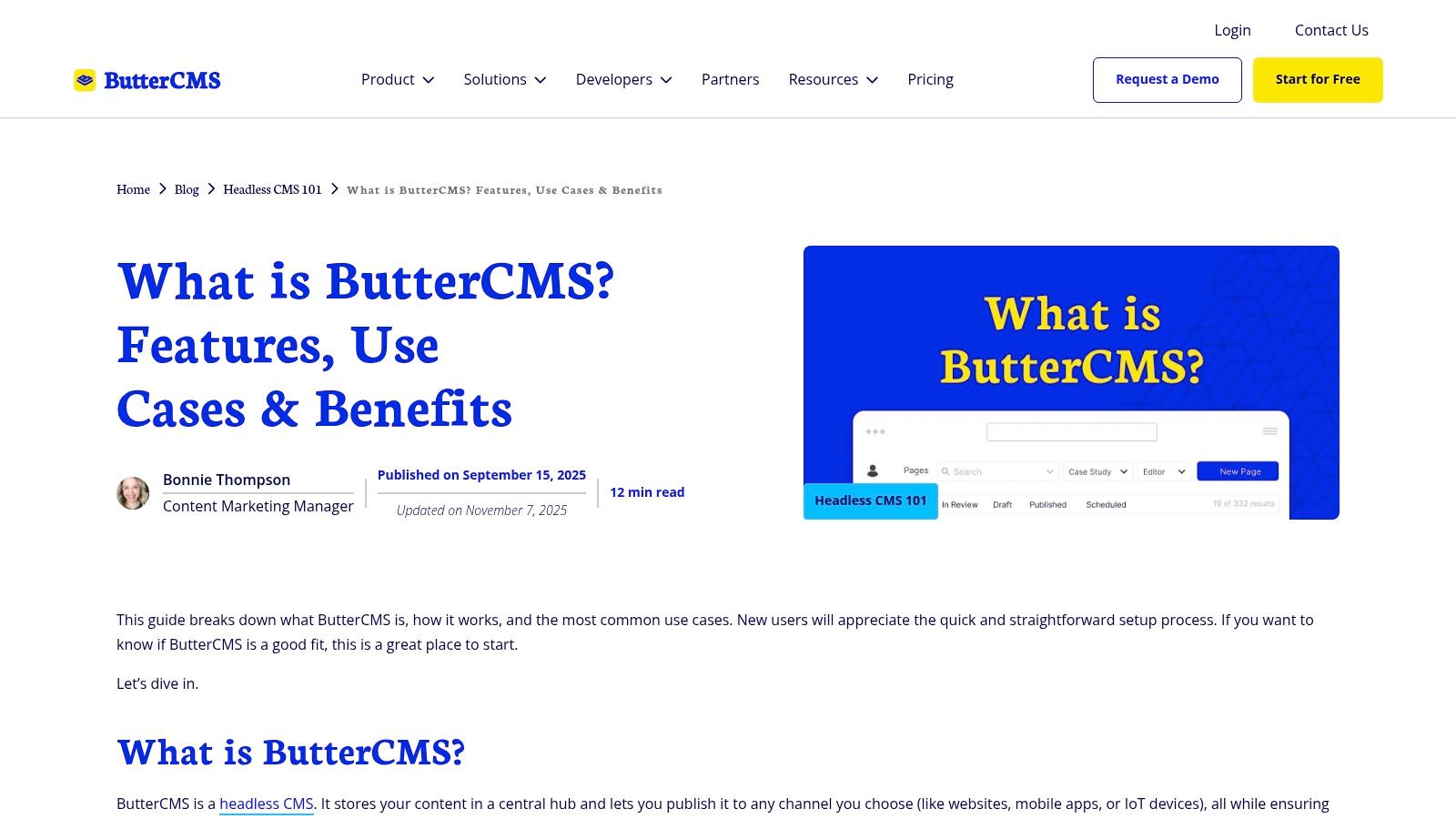 ButterCMS