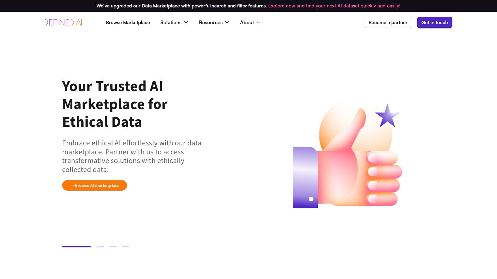 Defined.ai — Datasets Marketplace