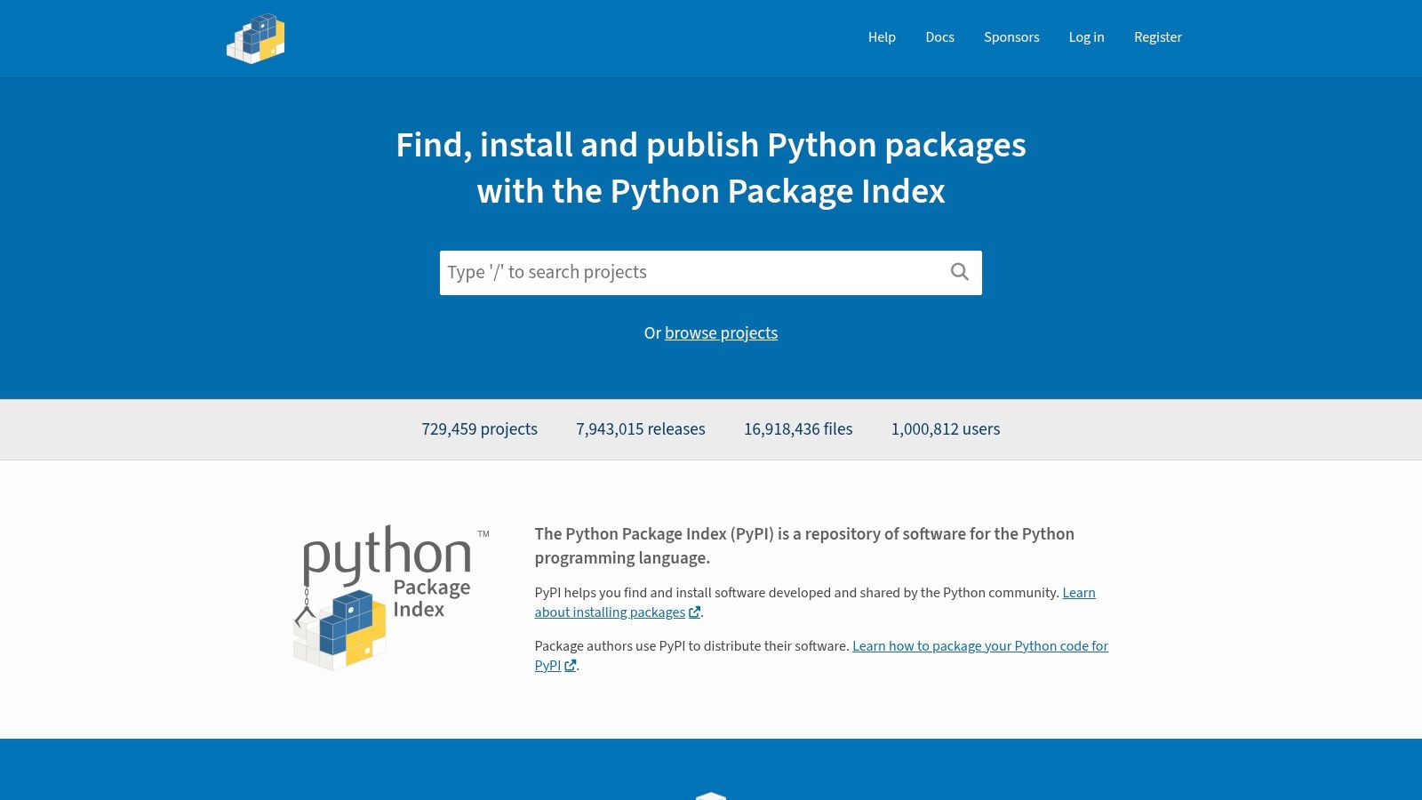 PyPI (Python Package Index)