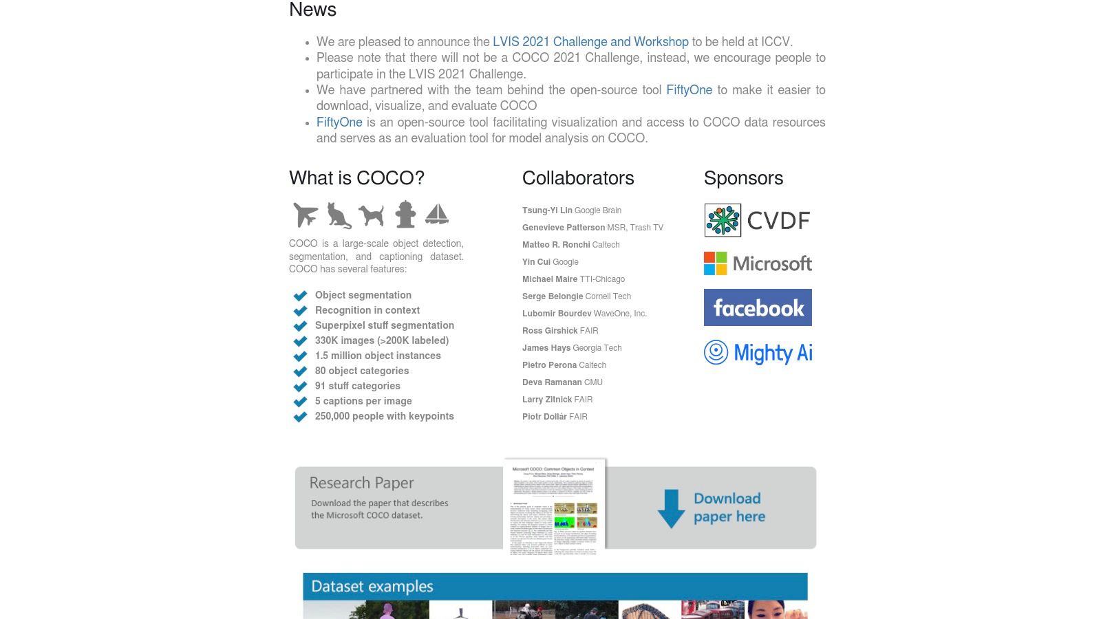 COCO (Common Objects in Context)