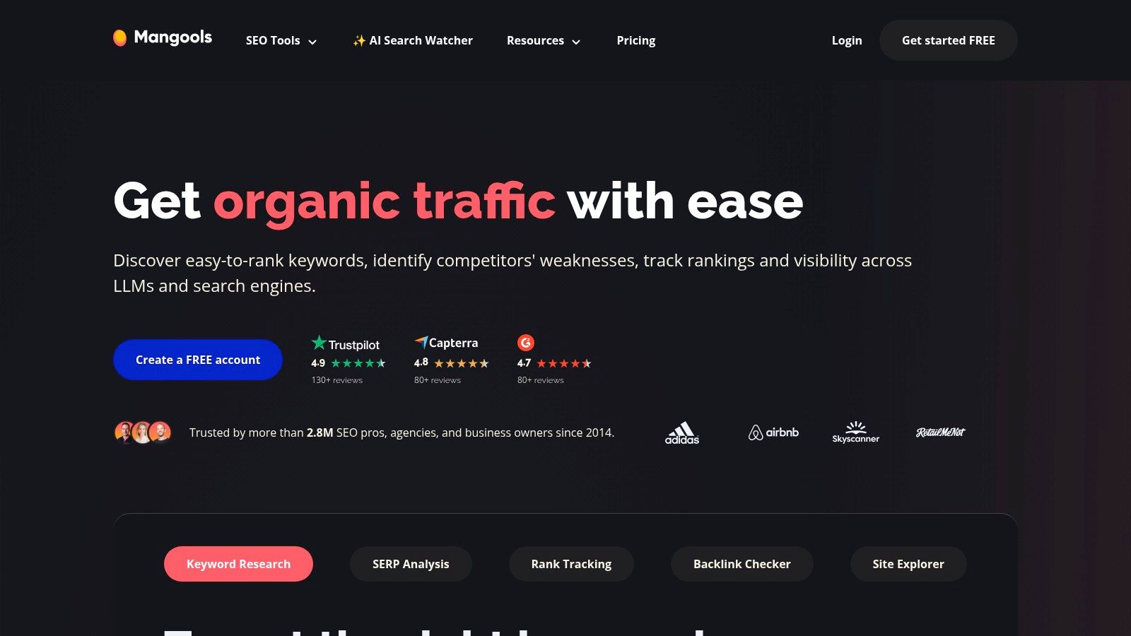 Mangools – SERPWatcher